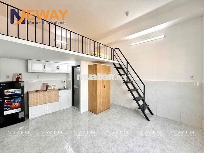 CHO THUÊ PHÒNG GÁC 1M8 - FULL NỘI THẤT - KCN TÂN TẠO - TRẦN VĂN GIÀU