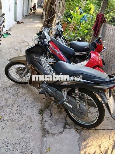Honda wave s Đen, Vàng đồng