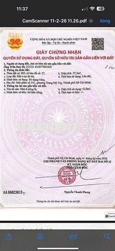 Giảm 500tr Bán Nhà Nát Ngay Trung Chánh Hóc Môn. Tiện ích Vô vàn 