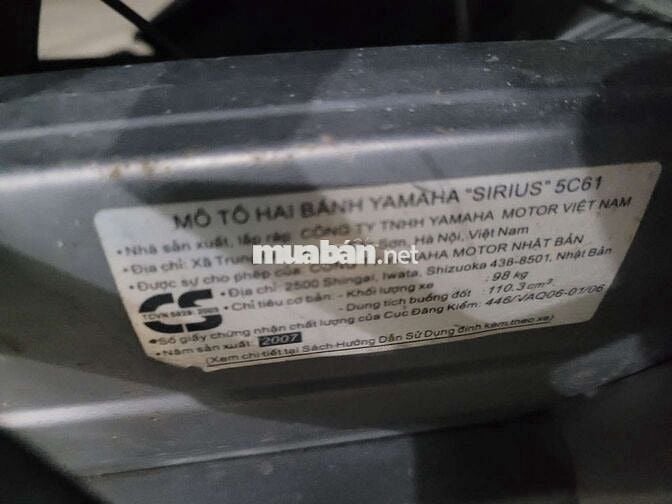 Yamaha Sirius 2007 Xám