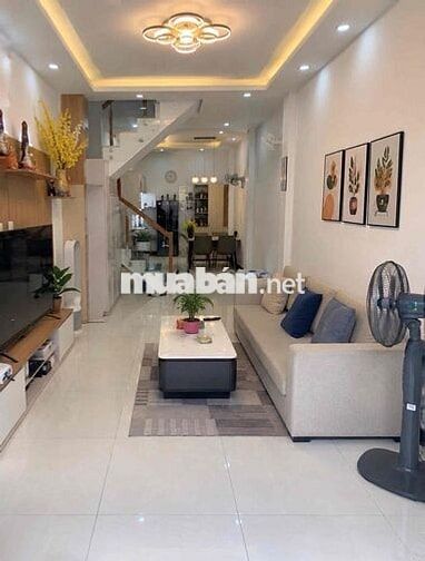 Lô góc, 4T mới xây, 100 Bình Thới, xe hơi vào nhà, 4x17m. 9.9 tỷ