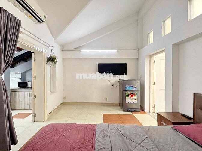 STUDIO FULL NỘI THẤT BAN CÔNG NGAY TRUNG TÂM PHÚ NHUẬN ✨