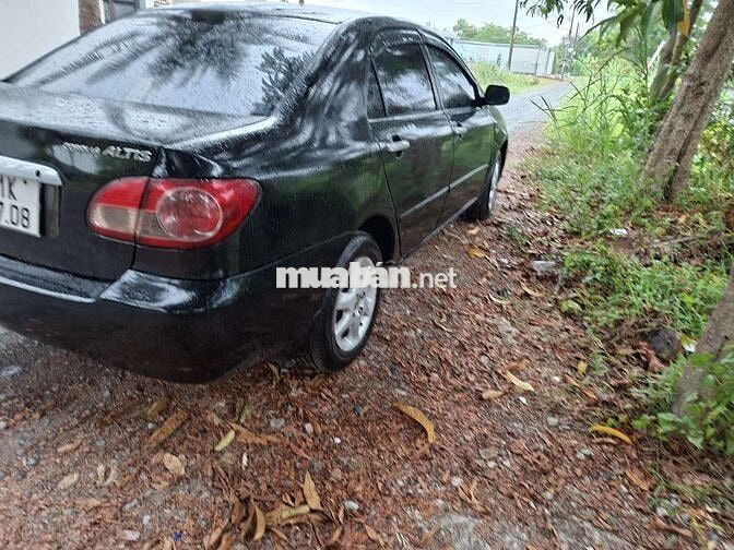 Toyota Altis 2005 Đen Bản đủ