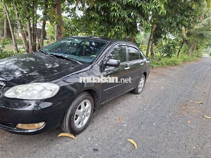 Toyota Altis 2005 Đen Bản đủ