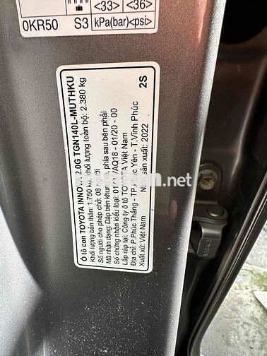 Toyota Innova G Xăng tự động 95.000 km