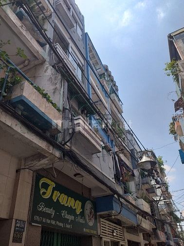 Bán nhà 676/7 VõVăn Kiệt p1q5 (