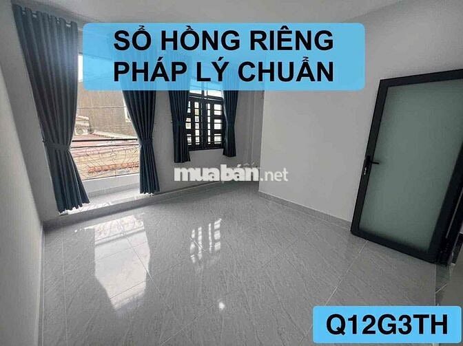 NHÀ 2 TẦNG DIỆN TÍCH 40M VUÔNG Q12 CHỈ HƠN 3.5 TỶ CÒN THƯƠNG LƯỢNG