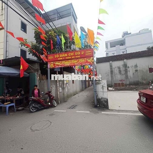 bán đất 156m2 MT10m , ngã tư canh , sát nam từ liêm , Ô tô , full thổ
