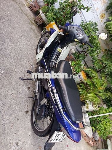 Sym Elegant 50cc Xanh trắng