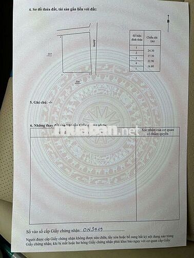 CẦN BÁN 7 LÔ F0 TẠI ĐẠI TỪ – ĐẠI ĐỒNG – VĂN LÂM – HƯNG YÊN