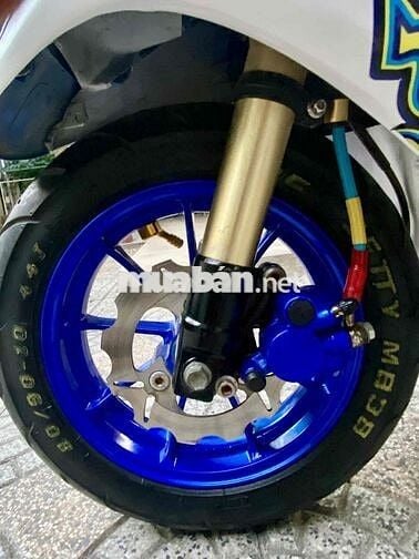 Honda Dio Xanh Trắng Vàng
