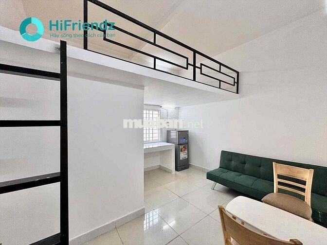 GÁC full nội thất - Ở 4người 4xe - Mặt Tiền Ngay Cầu Nguyễn Văn Cừ