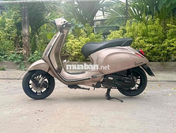 Vespa Sprint 125 Nâu TFT 2018 full led kiểng Bstp