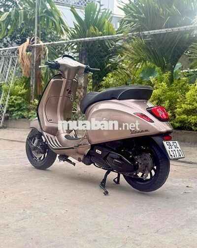 Vespa Sprint 125 Nâu TFT 2018 full led kiểng Bstp