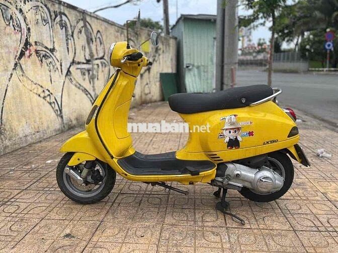Vespa 125 2010 Vàng , giấy tờ đầy đủ , xe liền lạc