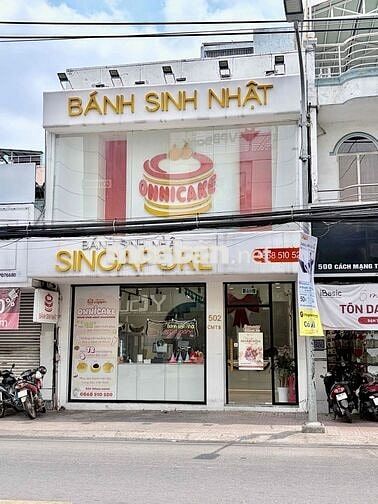 CHÍNH CHỦ CHO THUÊ MẶT TIỀN CMT8 Q3 – NGANG 6.2M – VỊ TRÍ ĐẸP