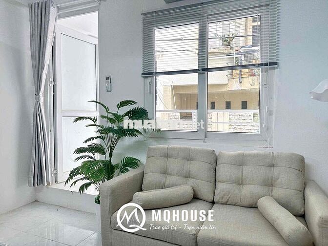 Căn hộ tách bếp balcon, Máy giặt Nguyễn Thiện Thuật Q3 gần chợ Bàn Cờ
