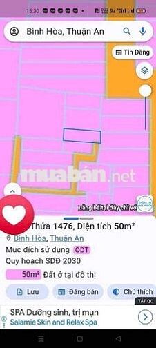 BÁN NHÀ 1ty2xxx sổ riêng p. bình hoà giáp lái thiêu