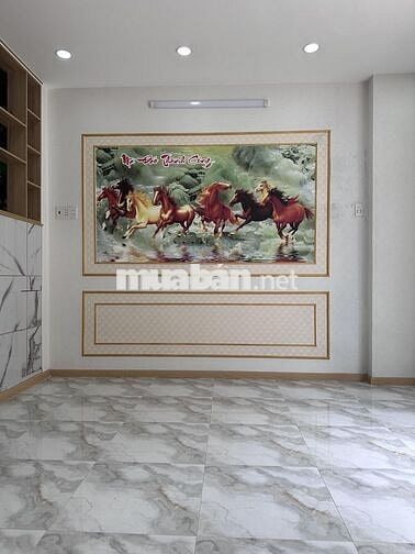 Cho thuê nhà nguyên căn mới xây, 1 trệt + 2 lầu + 1 sân thượng P.3 Q8