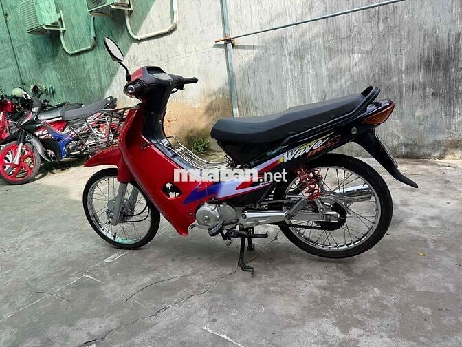 Wave 50cc Đỏ vo full đồ nhật