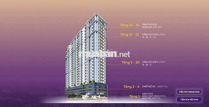 Chính chủ cần ra hàng gấp căn 2PN 63,3m2 tầng cao 19, giá Full 3tỷ1