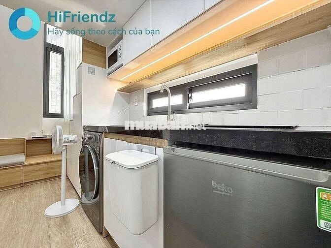PHÒNG DUPLEX FULL NỘI THẤT CÓ THANG MÁY QUA HÀNG XANH CHỈ MẤT 5 PHÚT