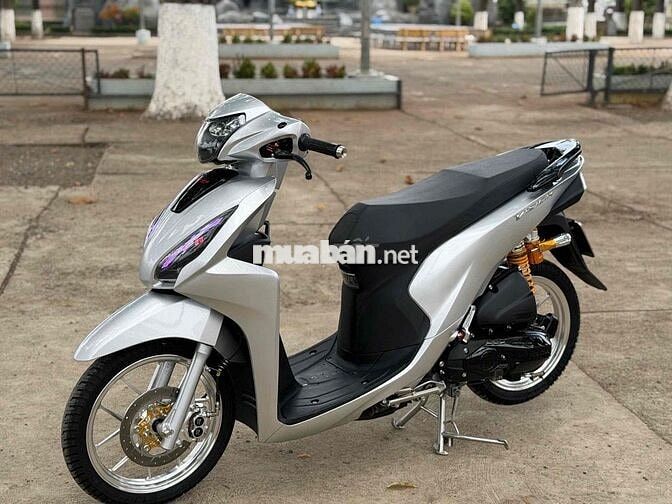 Honda Vision 2019 Bạc Smartkey