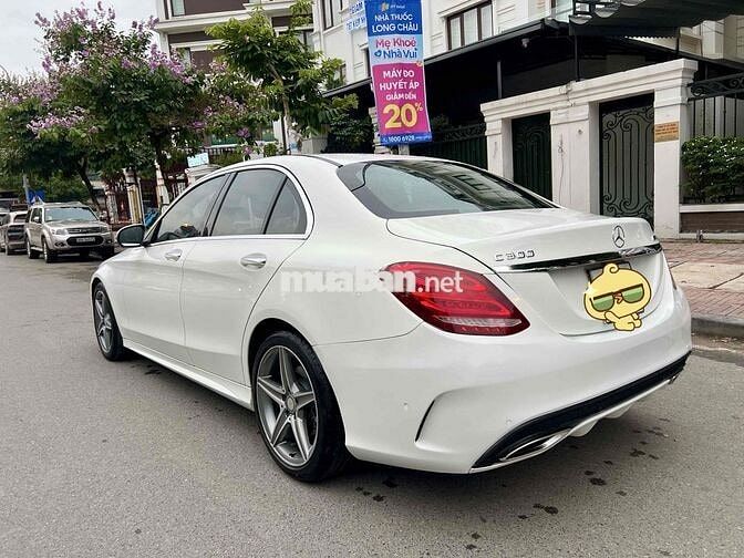 Mercedes-Benz C300 2016 Trắng 92000 km