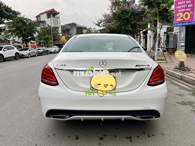 Mercedes-Benz C300 2016 Trắng 92000 km