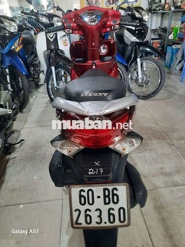 Honda Vision 2014 màu Đỏ