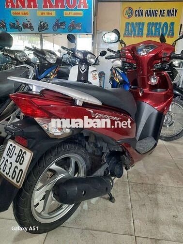 Honda Vision 2014 màu Đỏ