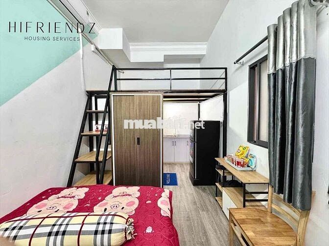 DUPLEX CS Trời Full nội thất thang máy cách ueh cs B 2-300m có Bảo vệ