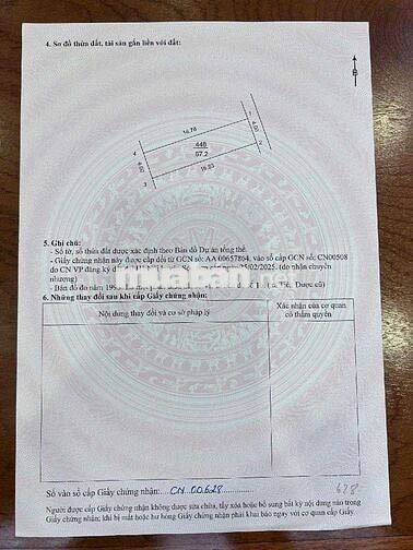 BÁN ĐẤT DƯỢC HẠ  - SÓC SƠN - 68 M² FULL THỔ CƯ - MẶT TIỀN 4M