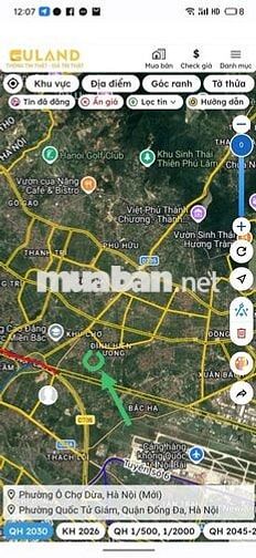 2.4x tỷ 102m full thổ cư 2 mặt tiền rất đẹp, đường thông Nội Bài
