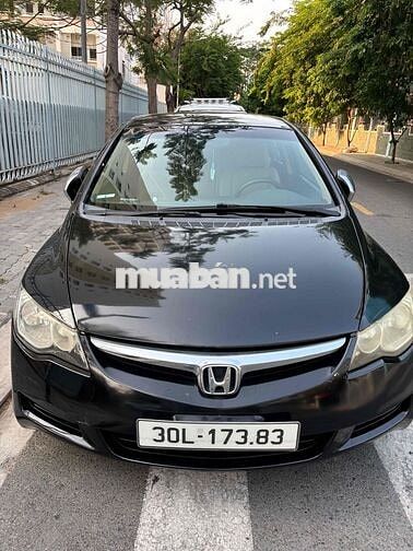 Honda Civic 2007 Đen Số sàn