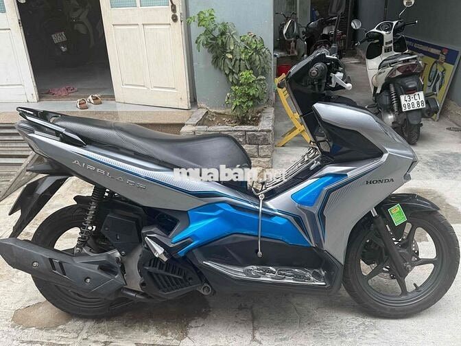 ab màu bạc xanh khoá ga xe bs43, xe rin chất.