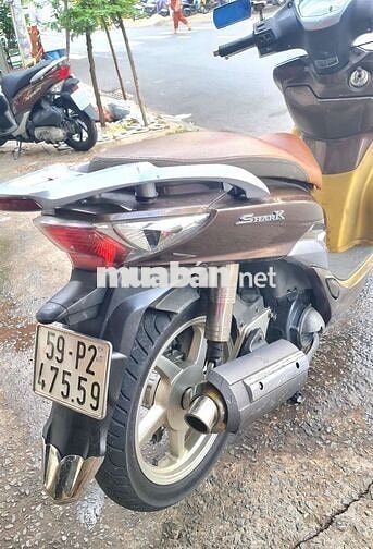 SYM Shark 125 màu Nâu
