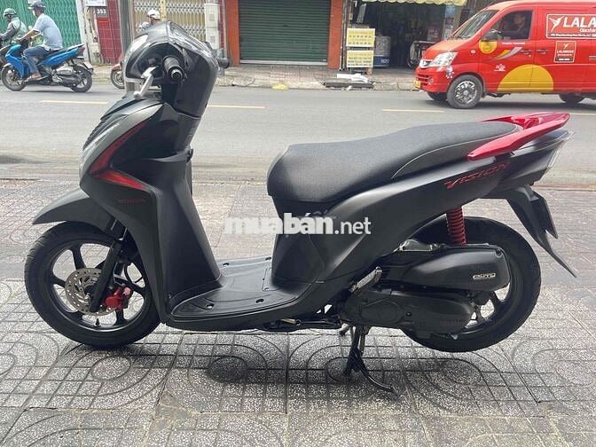 Honda Vision 2018 khoá SMK màu xám đen