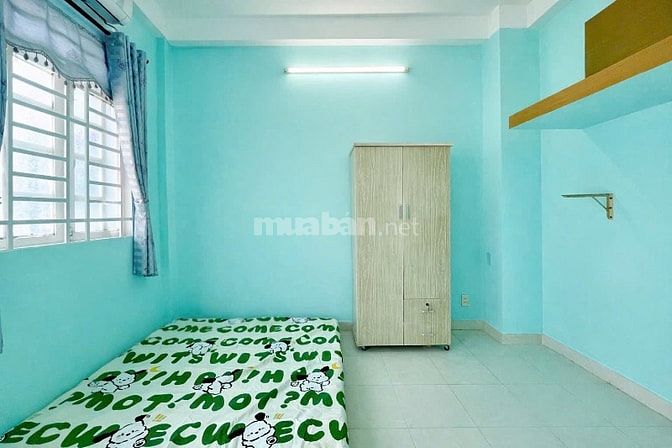 Studio 2 Phòng ngủ có ban công, cửa sổ mát rộng Bà Hom P13 Q6 giá rẻ