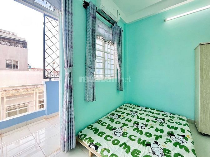 Studio 2 Phòng ngủ có ban công, cửa sổ mát rộng Bà Hom P13 Q6 giá rẻ