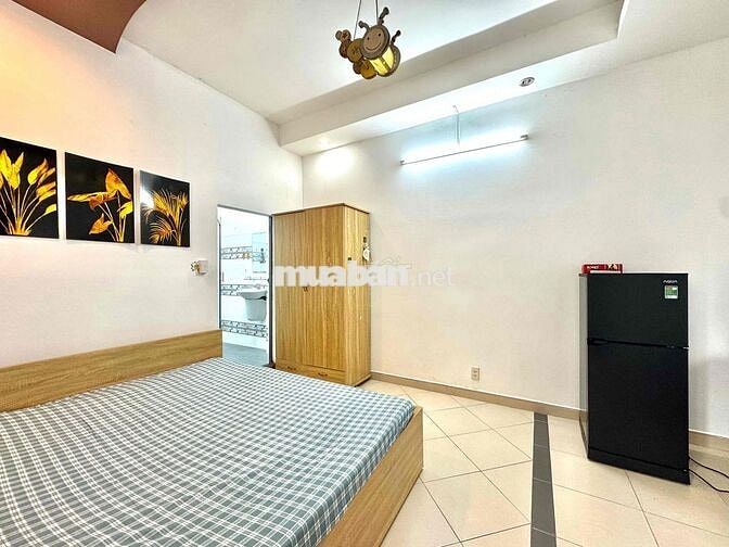 Phòng Full Nội Thất - Cửa Sổ - Như Hình ngay nhà máy bia Lê Văn Khương