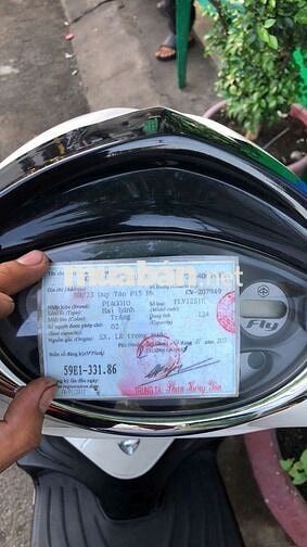 Piaggio Fly 2013 Trắng