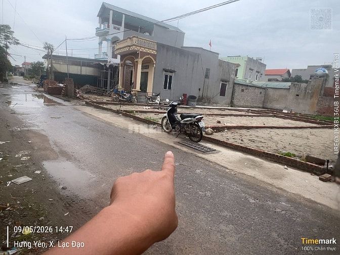 "🔥 CHỦ GỬI BÁN 6 LÔ ĐẤT F0 TẠI THÔN TRỊNH XÁ – XÃ LẠC ĐẠO – HƯNG YÊN 