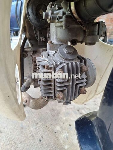 Honda Cub 90 Xanh trắng