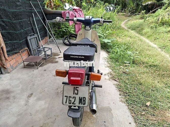 Honda Cub 90 Xanh trắng