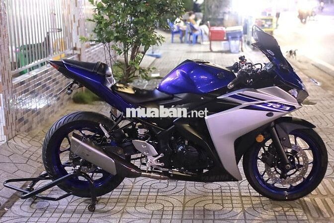 Yamaha R3 2017 Xanh Trắng