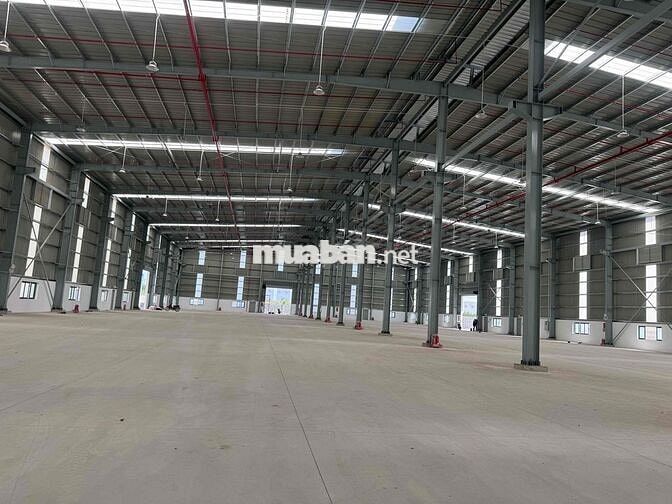 CHO THUÊ XƯỞNG 10.000m2 TRONG KCN ĐỨC HOÀ LONG AN Mới 100%