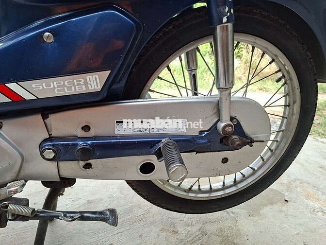 Honda Cub 90 Xanh trắng
