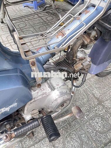 Honda Cub 50cc Xanh bstp đang chạy bình thường