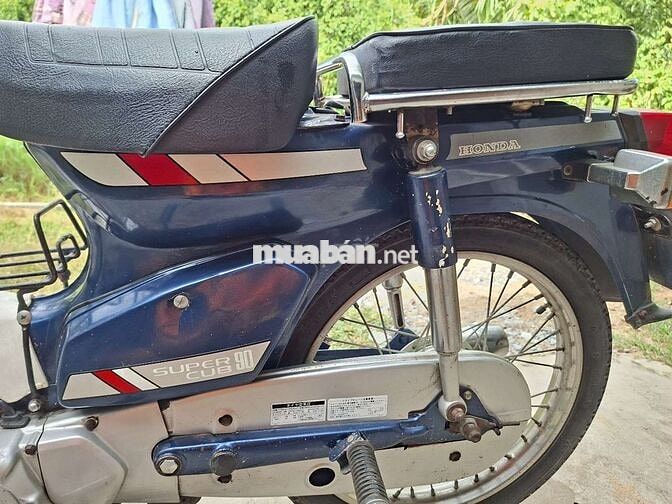 Honda Cub 90 Xanh trắng